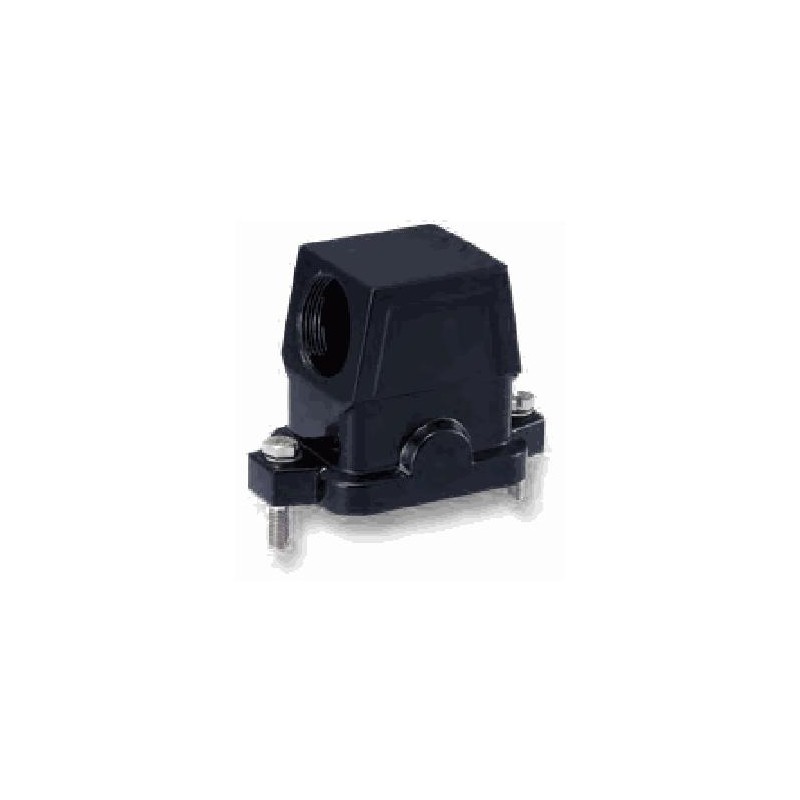 Capot 6B, Aluminium moulé sous pression, acier inoxydable, IP68/IP69K, Sortie horizontale, M32